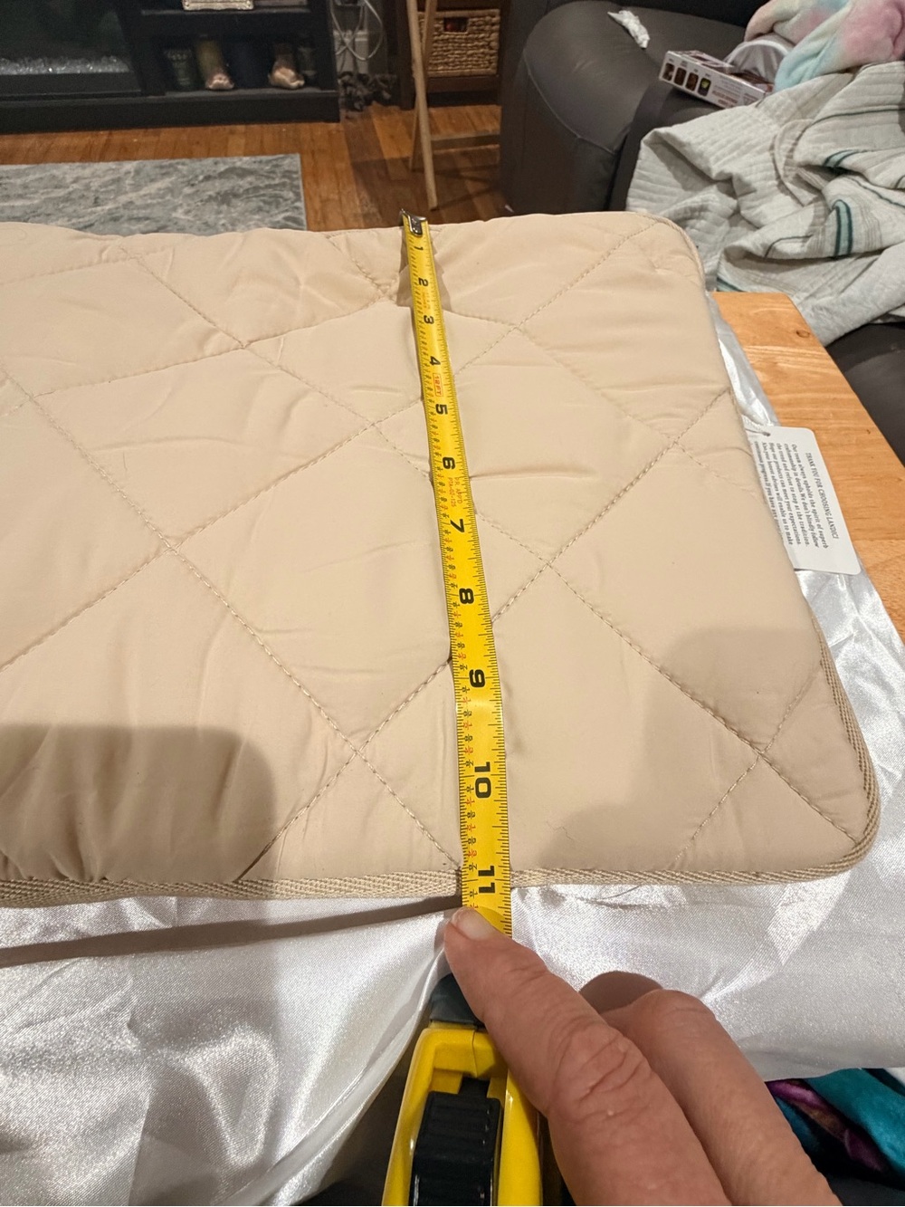 Computer case Quilted Cream bundle - Picture 5 of 8